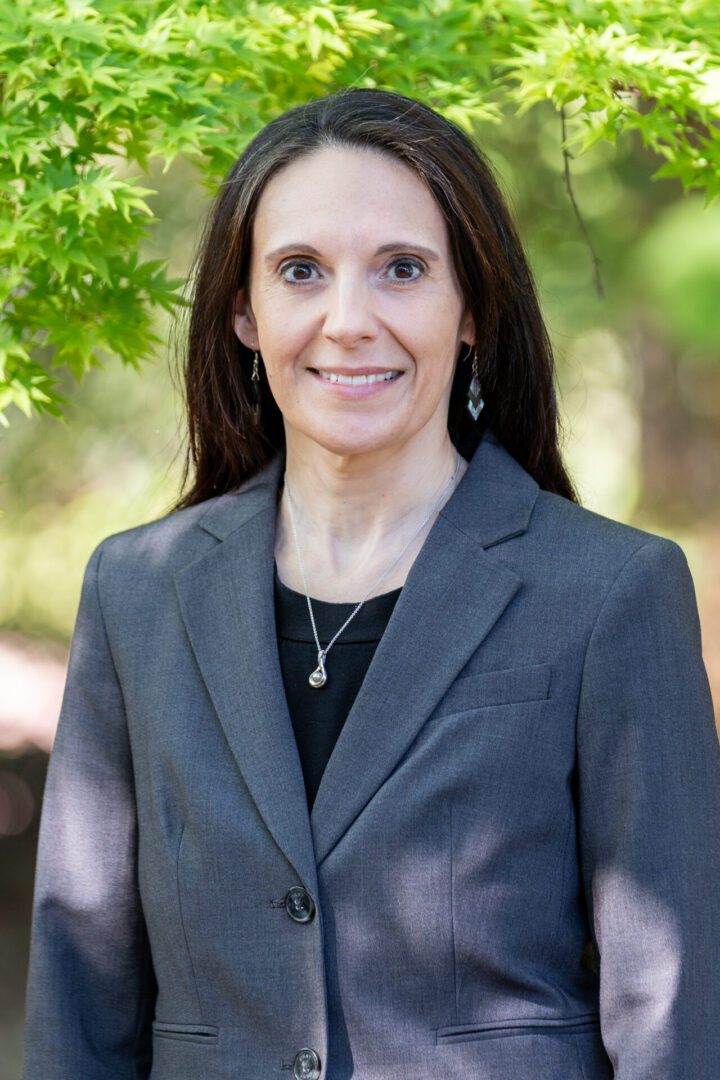 Business portrait of a woman outdoors